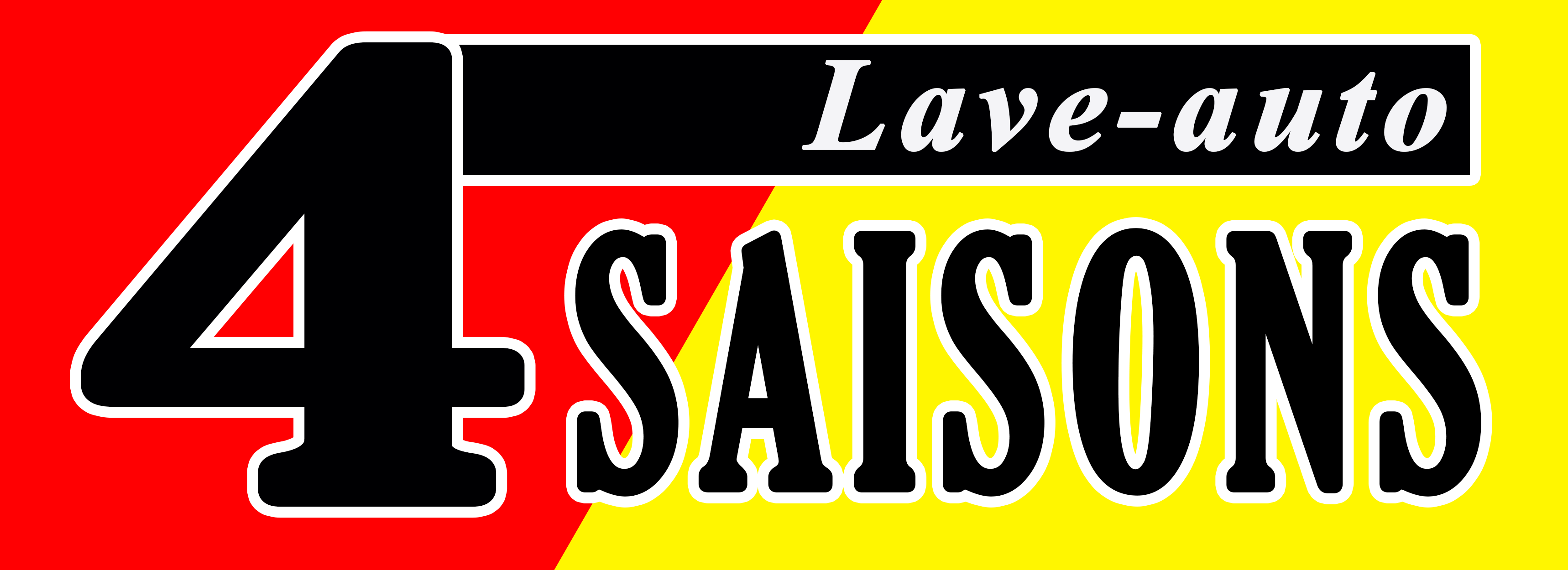 Logo lave auto 4 saisons